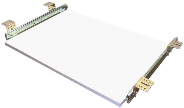 Tastaturauszug Set Dekor Weiß 60 Zentimeter, 30 Zentimeter 